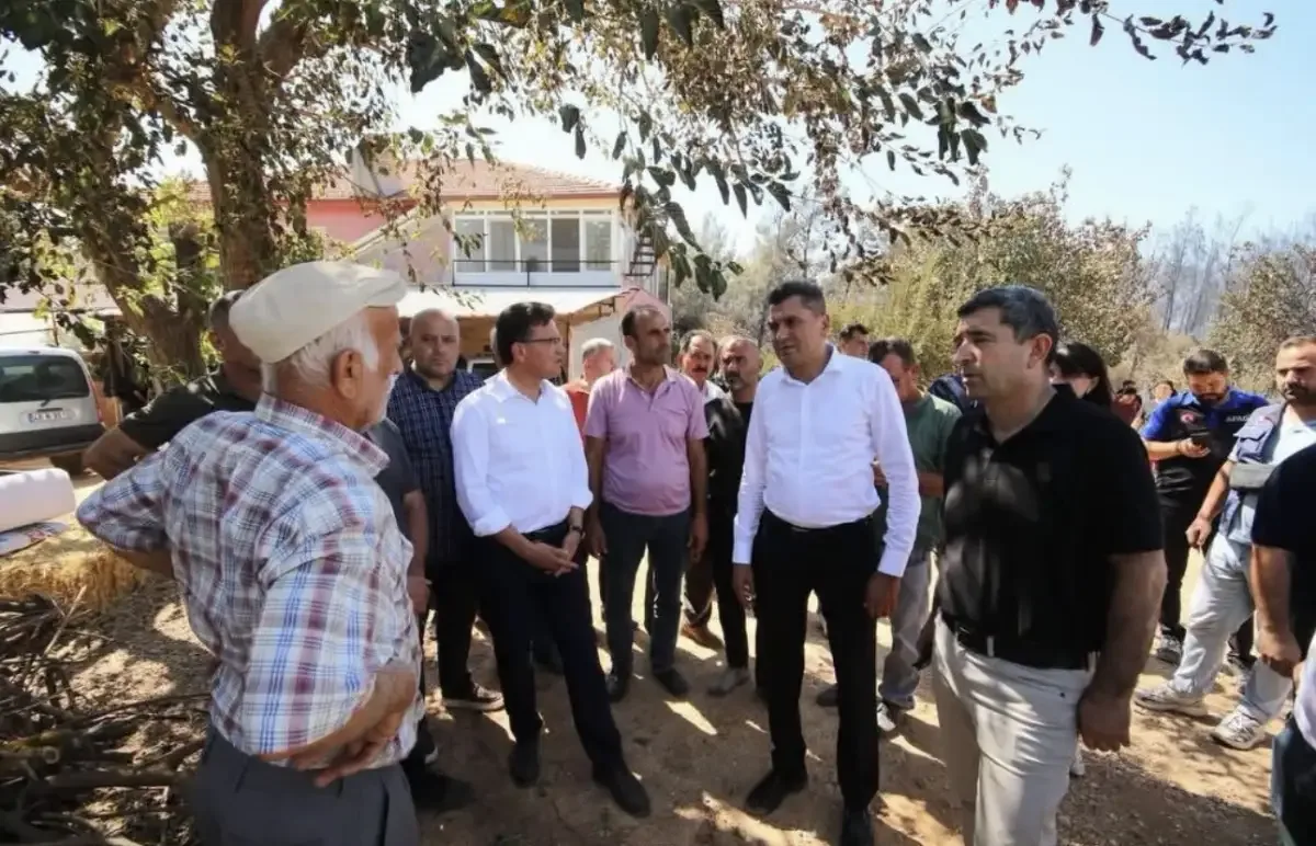 Kaş’ta yangın yaraları sarılıyor