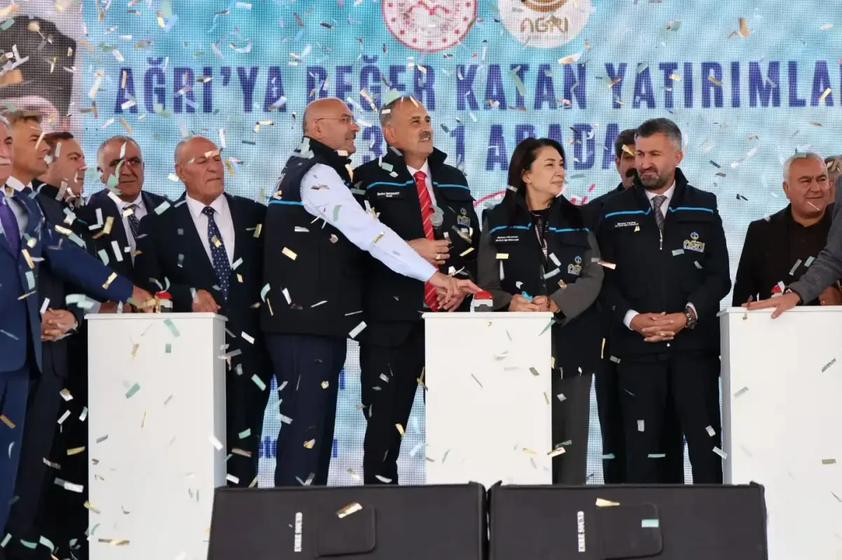 Ağrı’ya değer katan 3 yatırım hizmete alındı