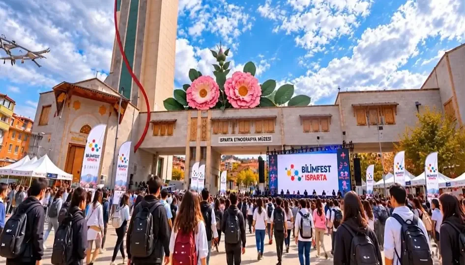 Bilimfest Isparta 15 ekim’de başlıyor: 72 etkinlik, 51 atölye