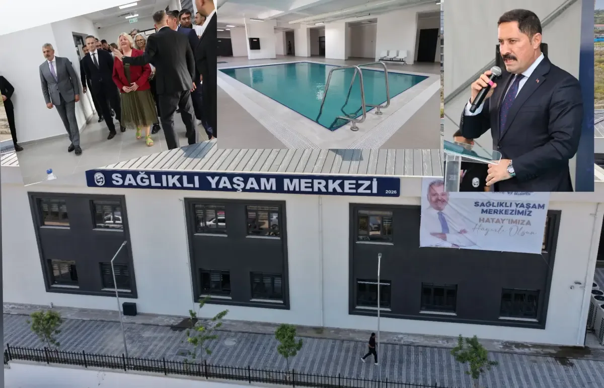 Hatay’da Sağlıklı Yaşam Merkezi açıldı