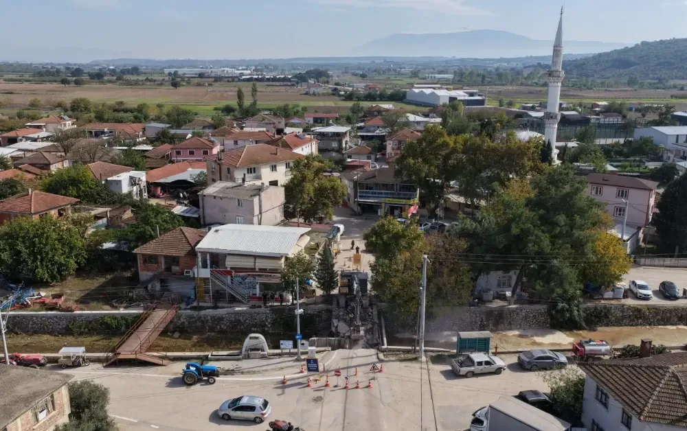 Bursa Büyükşehir’den Mudanya Çekrice’ye çift şeritli köprü