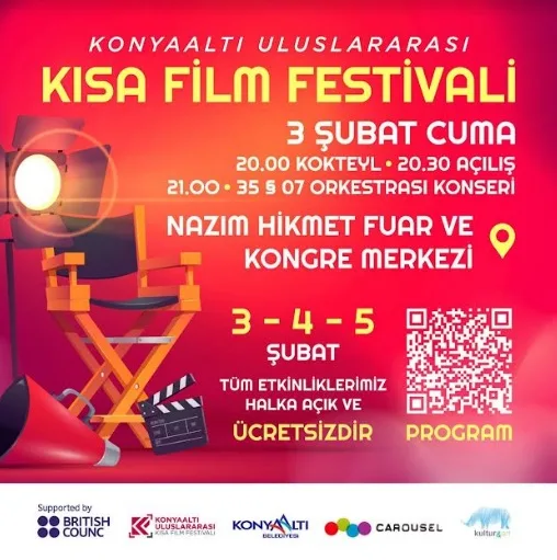 KISA FİLM FESTİVALİ BAŞLIYOR