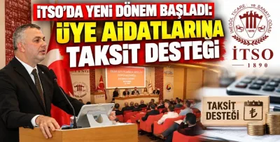 İTSO’da yeni dönem başladı: Üye aidatlarına taksit desteği